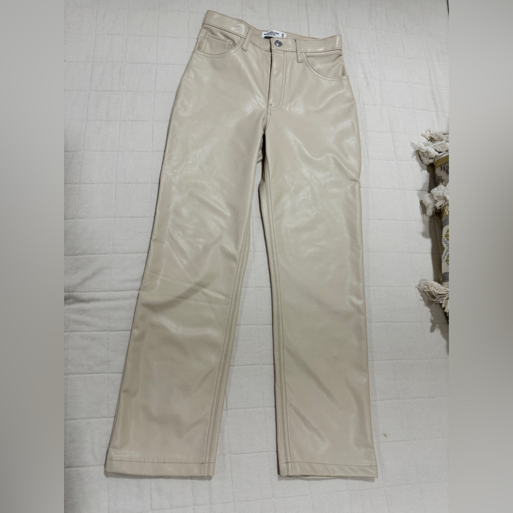 Abercrombie leather pants
